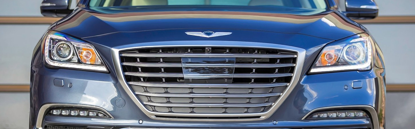 Front profile view of the Genesis G80