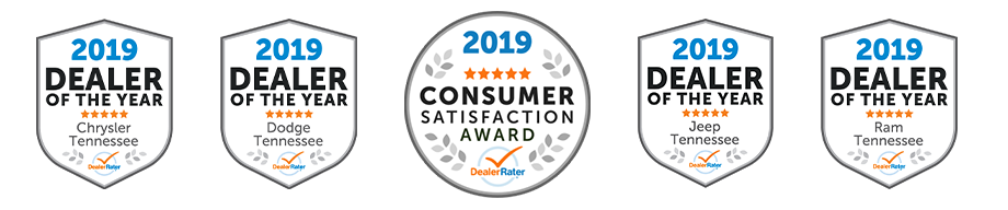 2018 Consumer Satisfaction Award Dealer Rater