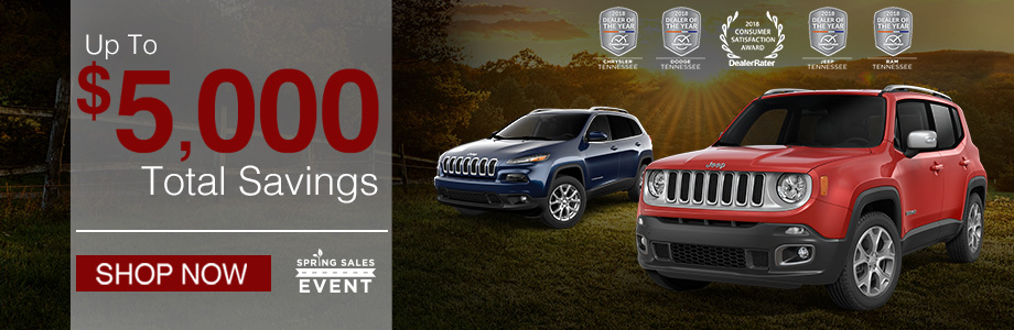 New 2018 Jeep Cherokee or New 2017 Jeep Renegade