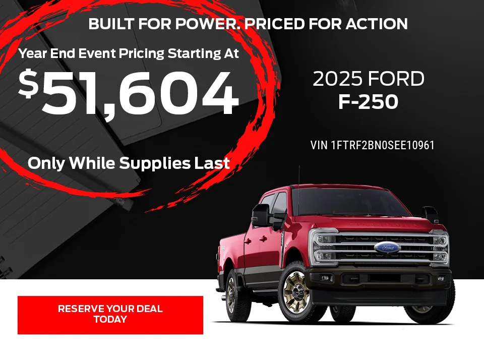 2025FordF-250 offer