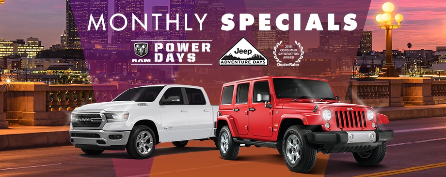 Monthly Specials