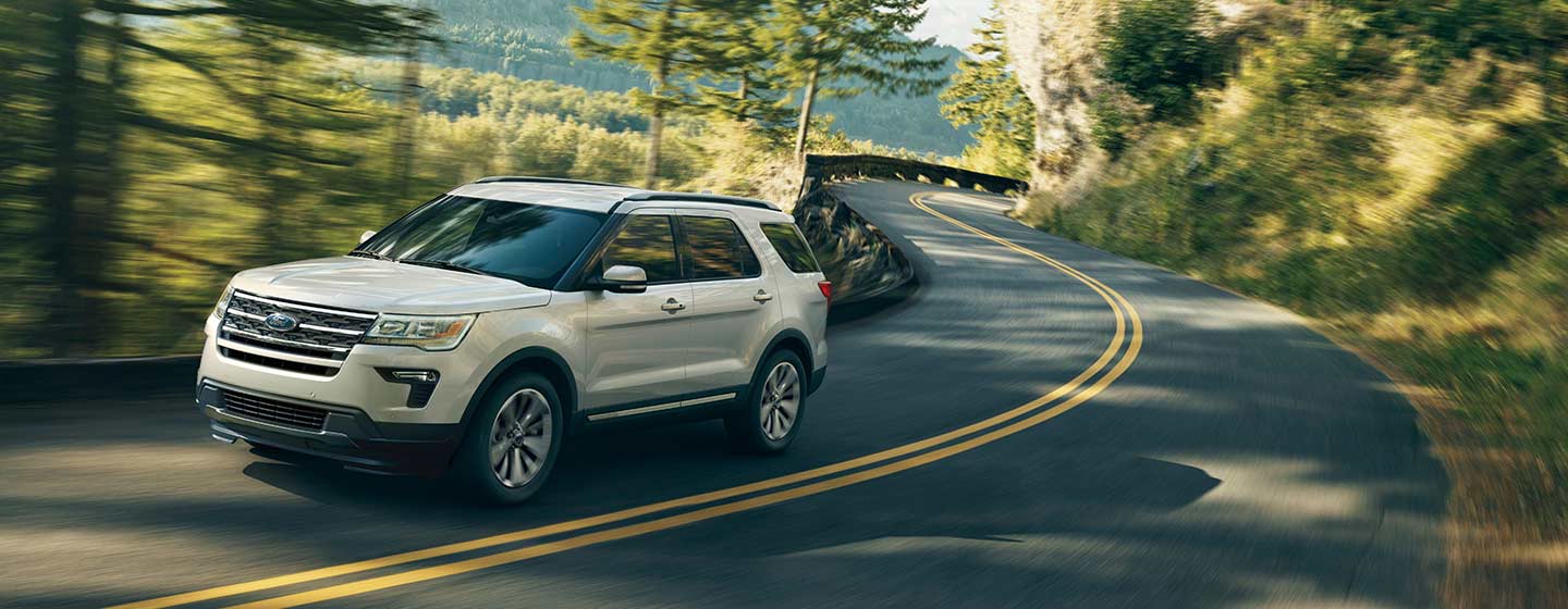 Exterior of the 2019 Ford Explorer - available at our Ford dealership near Scranton, PA .