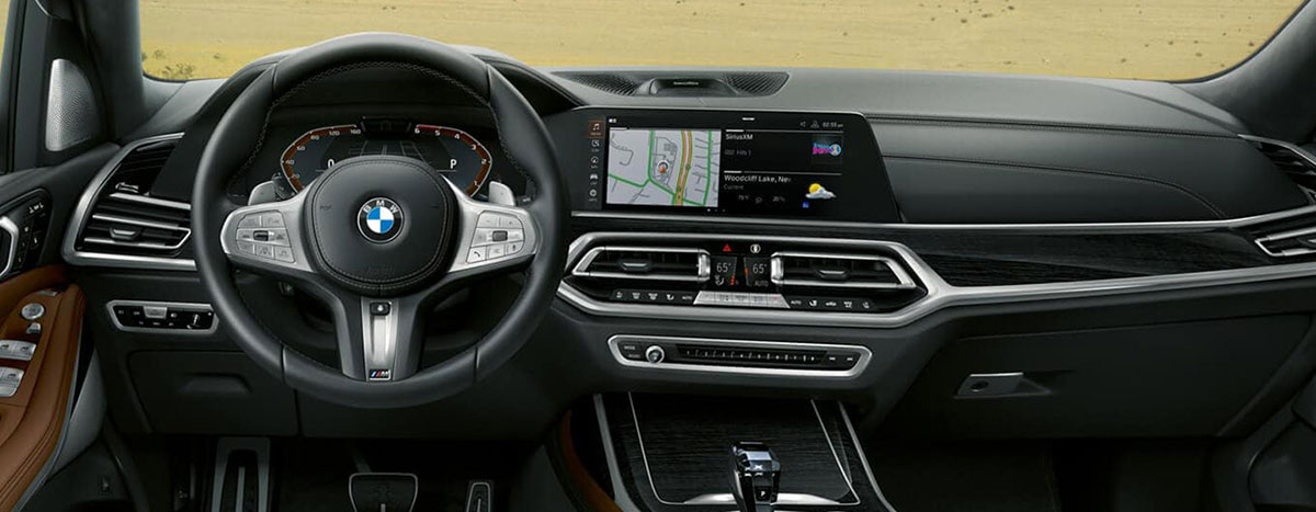 Safety features and interior of the 2019 BMW X7 - available at our BMW dealership