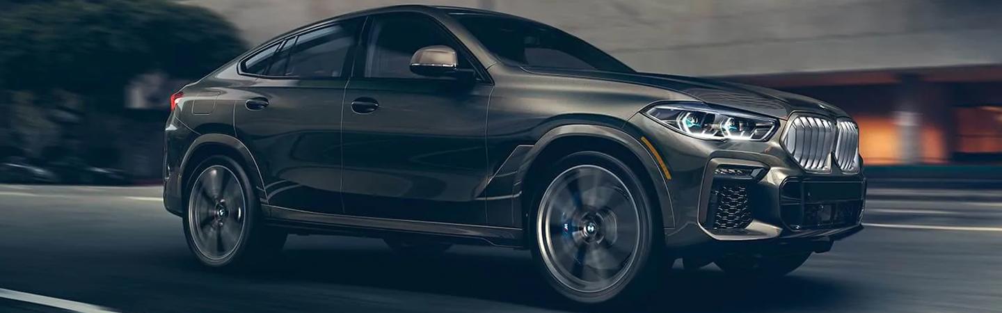 2020 BMW X6 in motion