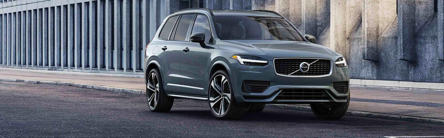 Volvo XC90 parked on a street