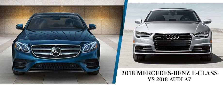 The 2018 Mercedes-Benz E-Class Vs The 2018 Audi A7 in Tallahassee, FL