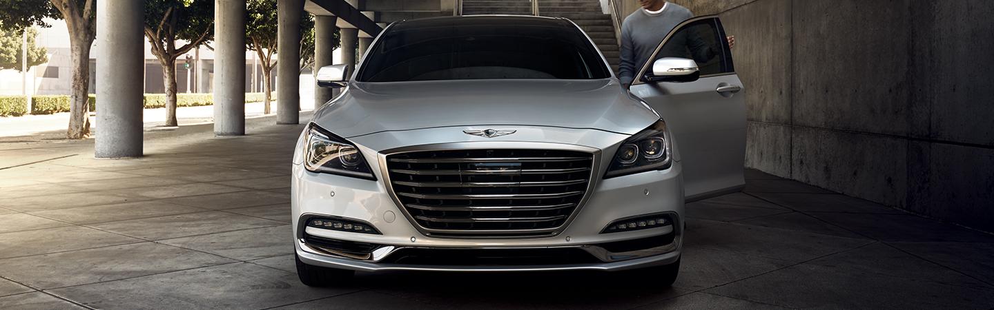Full front view of the 2020 Genesis G80