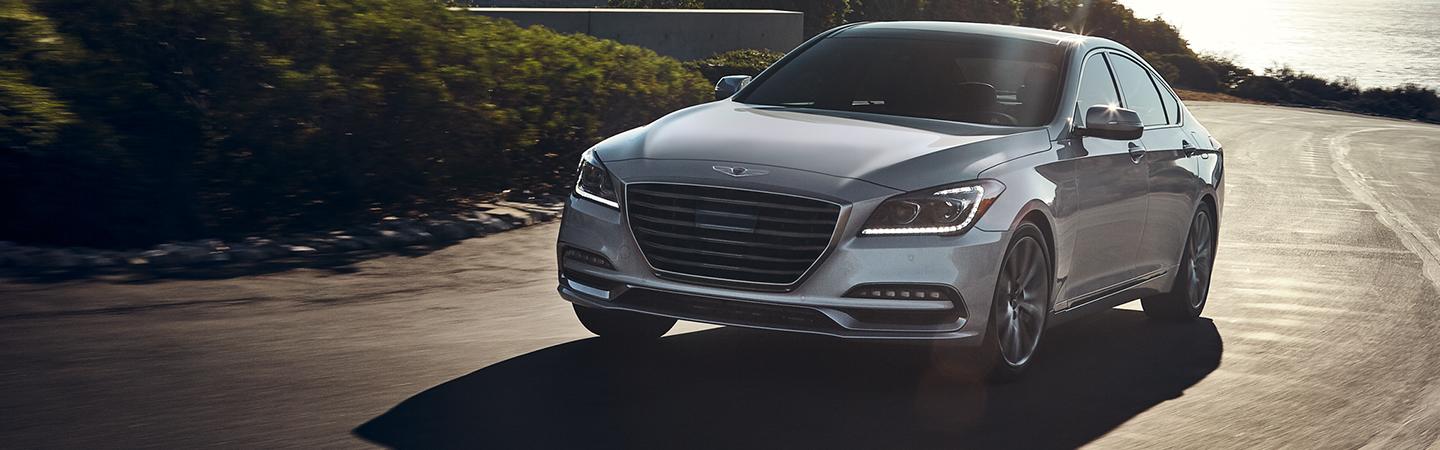 2020 Genesis G80 in motion