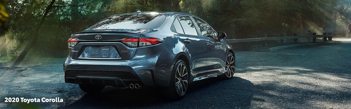 2020 Toyota Corolla in motion