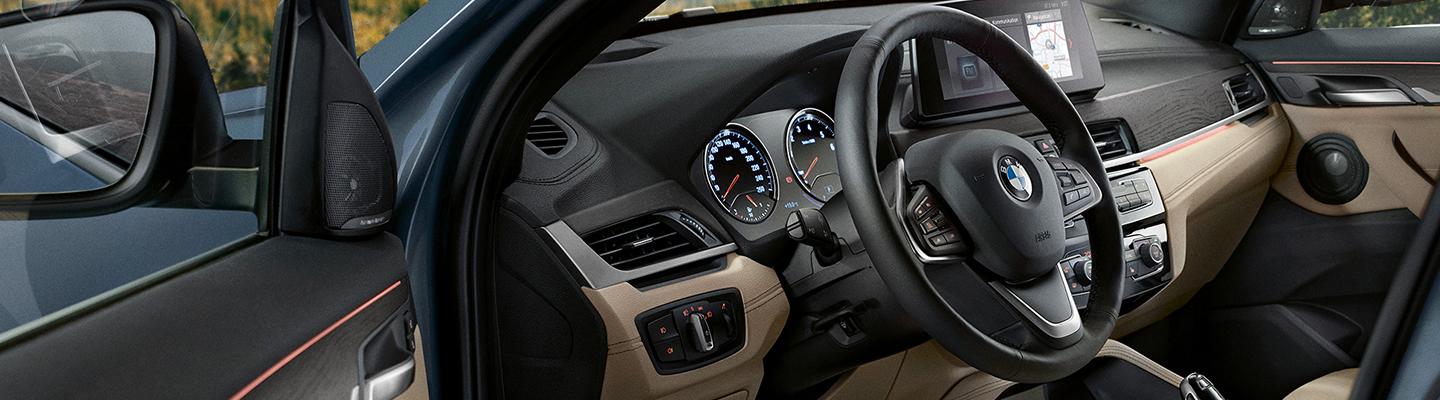 2021 BMW X1 interior