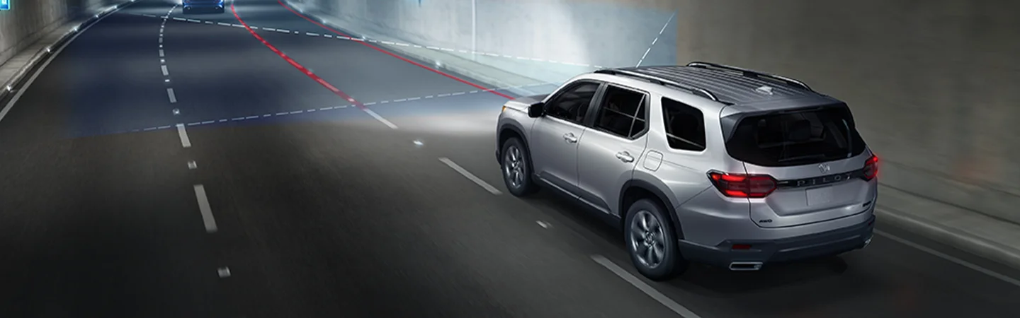 rear silver 2026 Honda Pilot