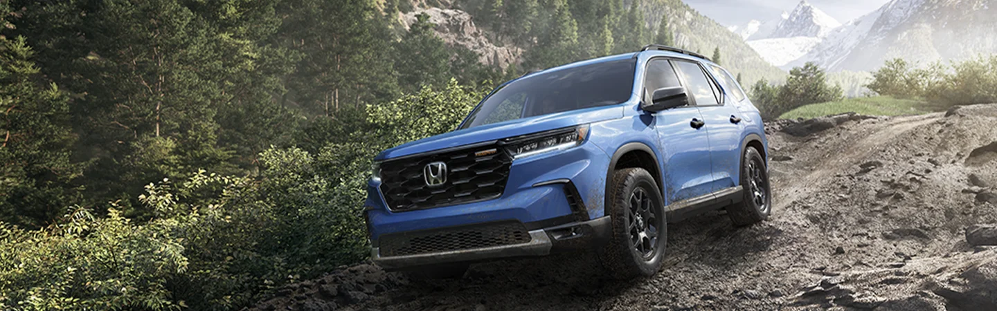 blue 2026 Honda Pilot