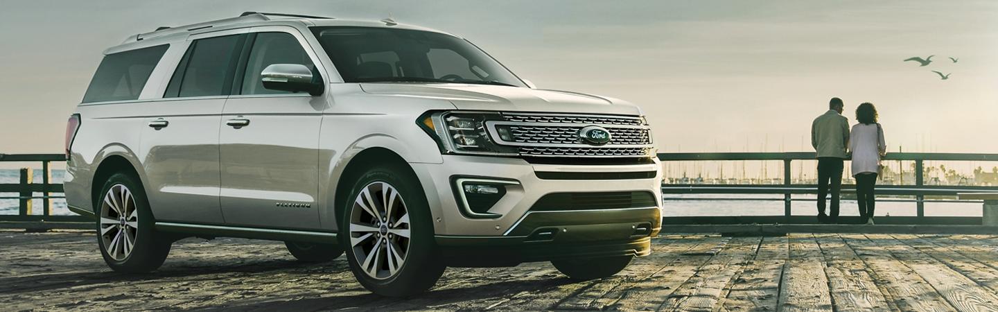 2020 Ford Expedition parked on a bridge