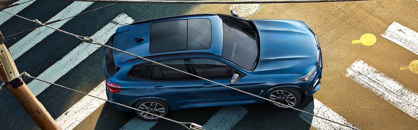 Aerial view of the 2020 X3