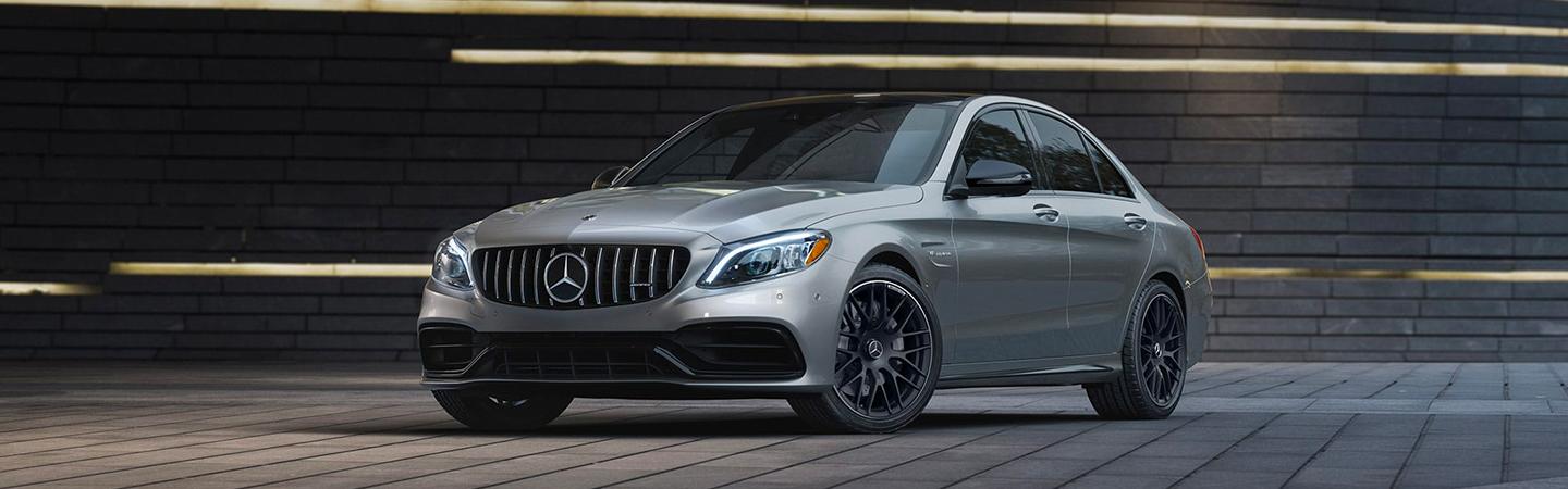 Front view of the 2020 Mercedes-Benz C-Class
