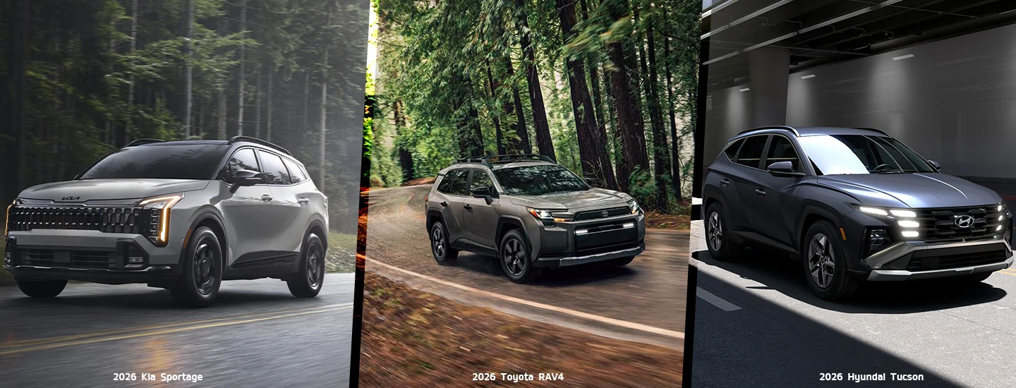 Kia Sportage Compare to the RAV4 and Tucson