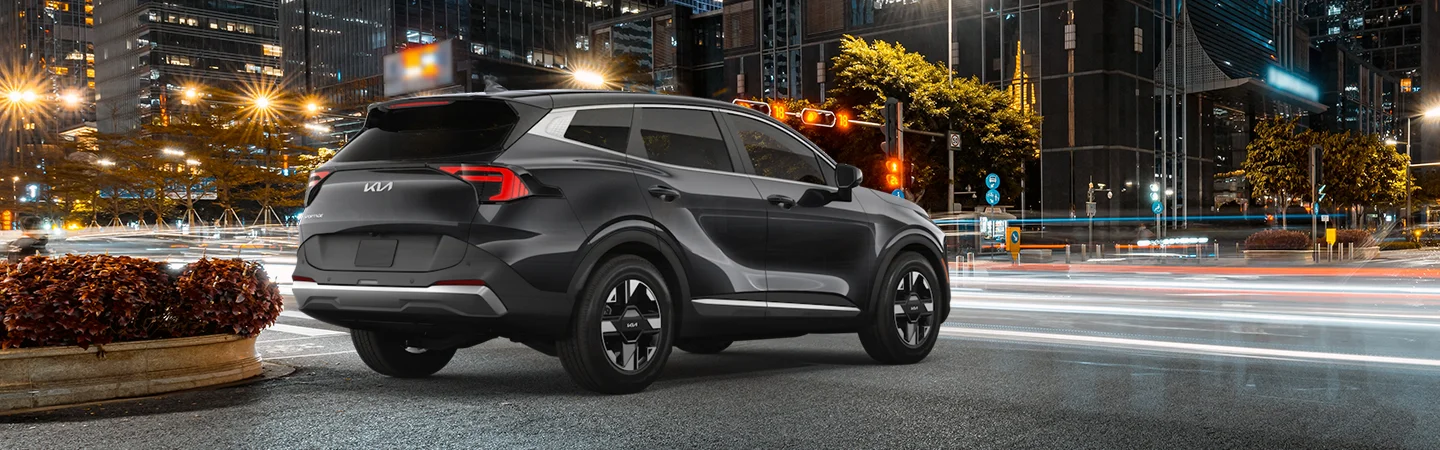 black profile 2026 Kia Sportage