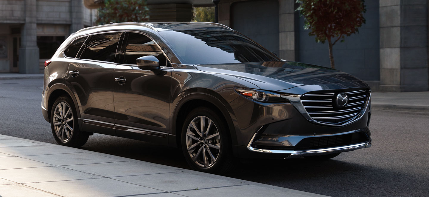 The 2019 Mazda CX-9 is available at our Mazda dealership in Manchester, NH.