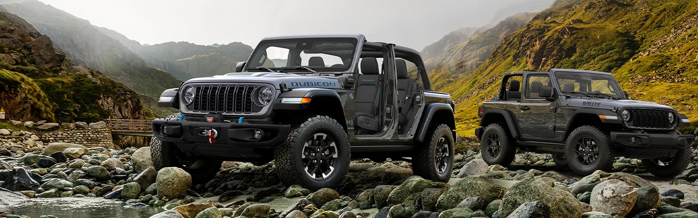 two 2026 Jeep Wrangler
