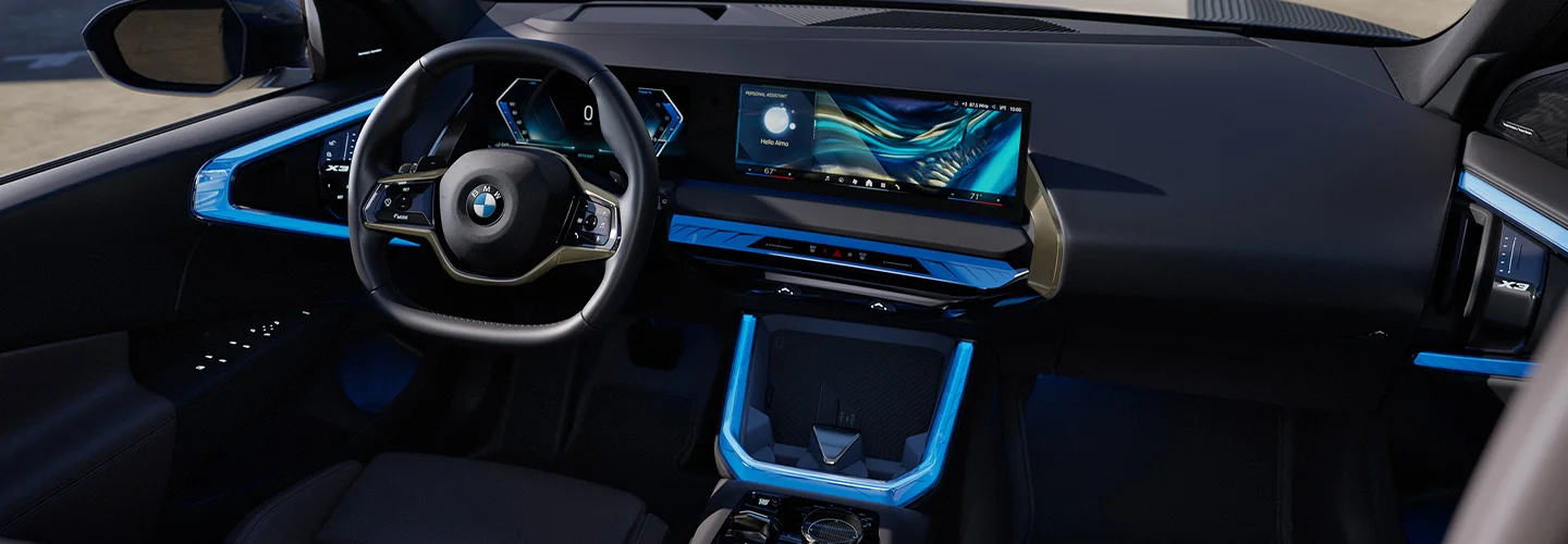 inside dash area