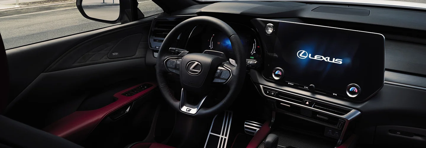 2025 Lexus RX interior view