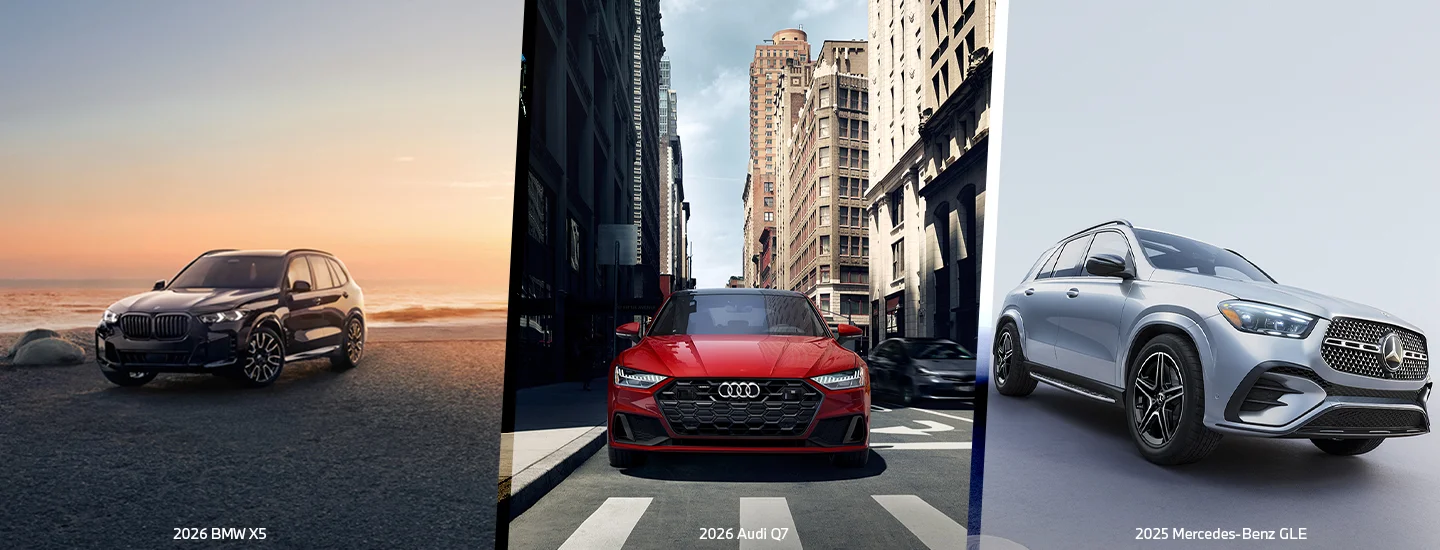 BMW X5 vs. Audi Q7 vs. Mercedes-Benz GLE