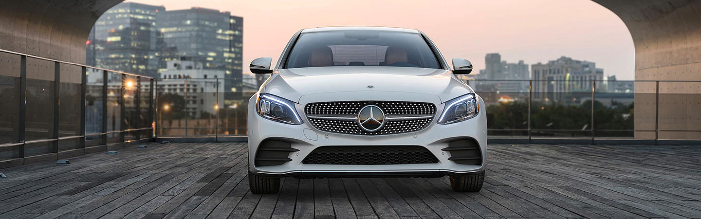 Front view of the 2020 C-Class