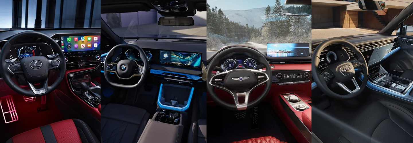 2025 Lexus NX vs the Competition Interior view