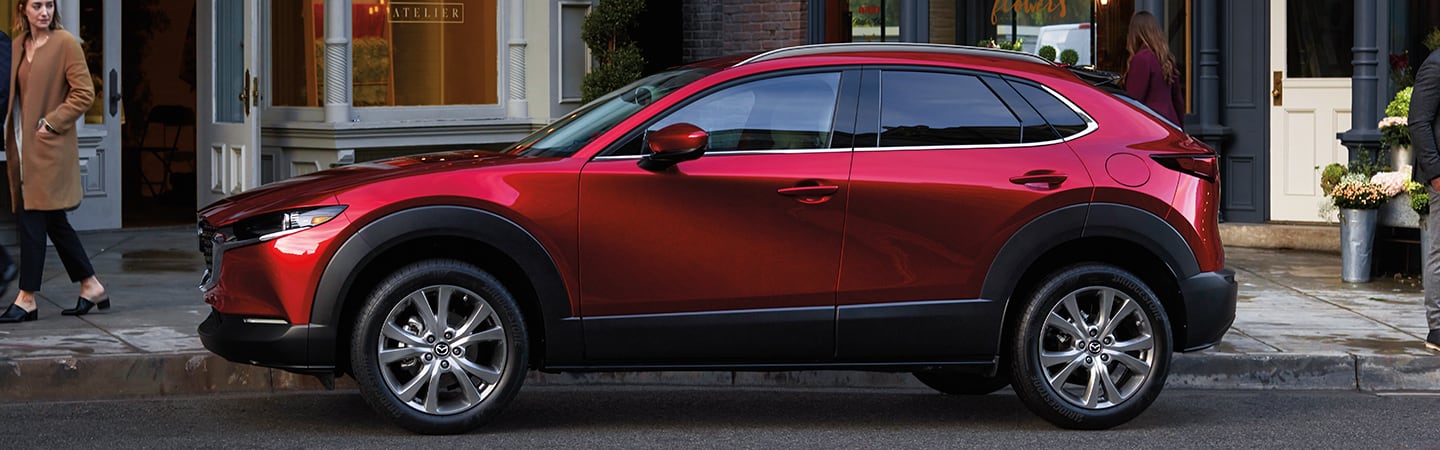 CX-30 side view
