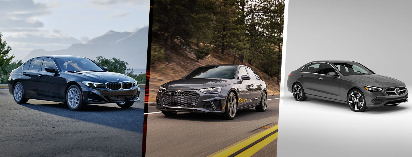 BMW 3 Series vs Audi A4 vs Mercedes-Benz C-Class