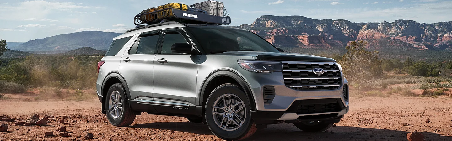 silver 2026 Ford Explorer
