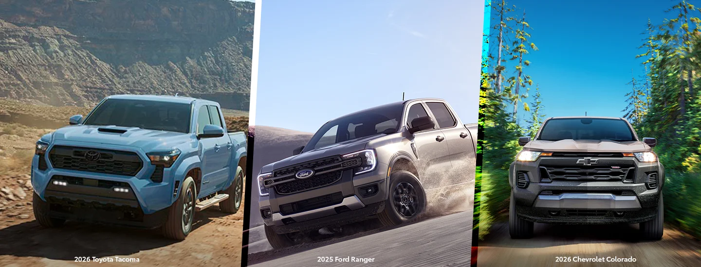 Compare These Midsize Trucks at Toyota of Tampa Bay