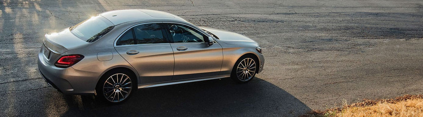 Passenger Side Profile View of the 2020 C-Class