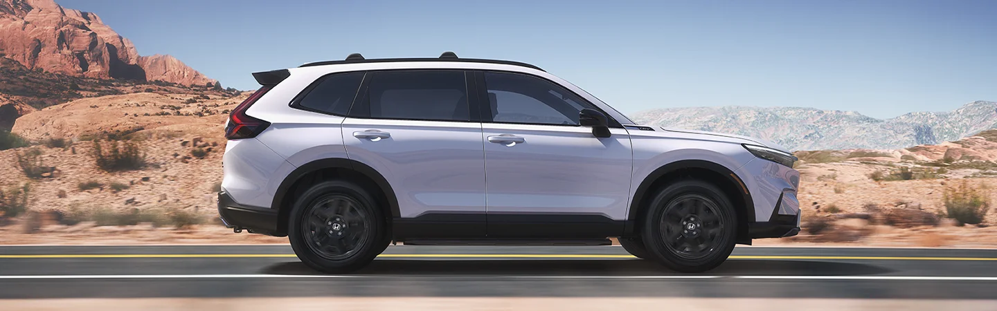 red CR-V Hybrid