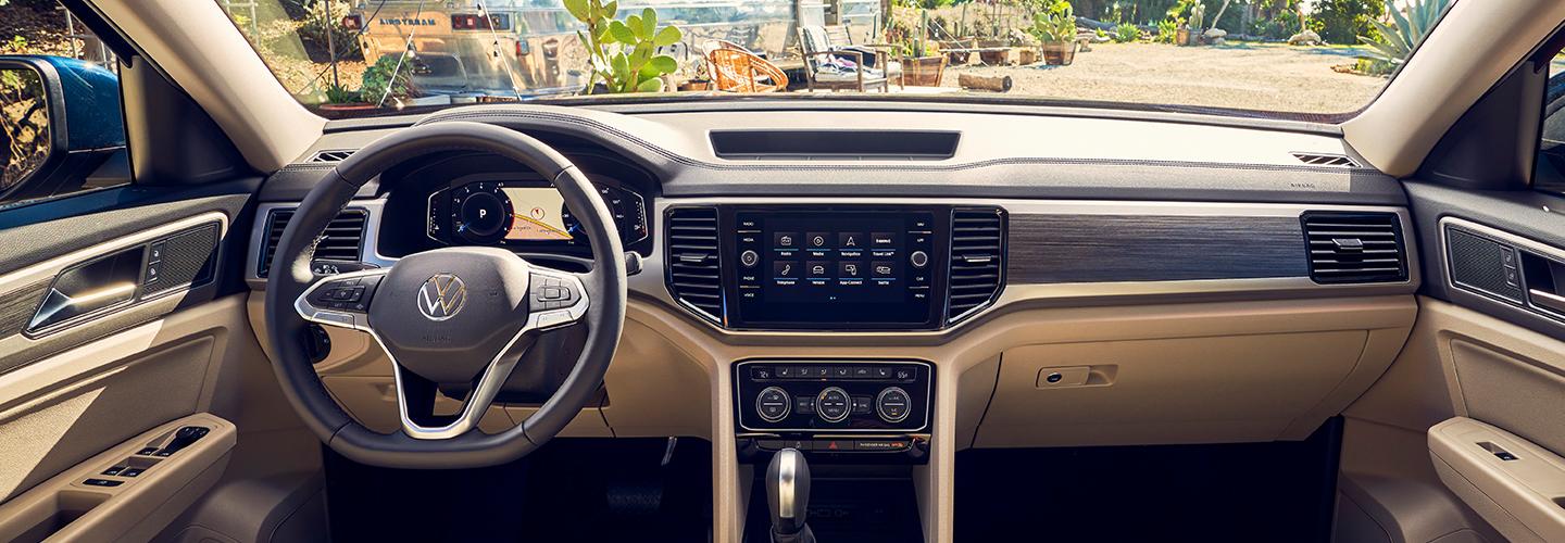 Interior features in the 2021 Volkswagen Atlas
