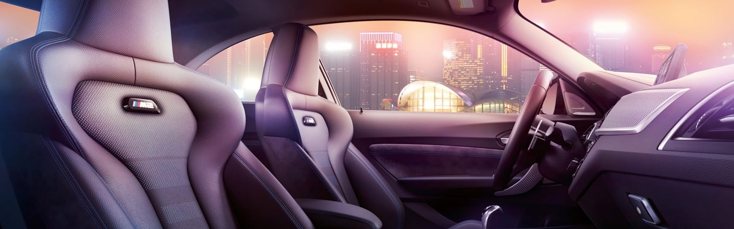 Interior side profile view of the 2020 BMW 2 Series