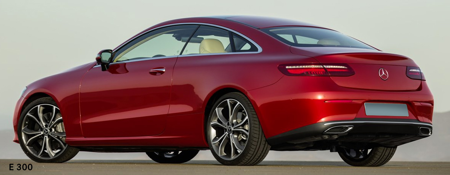 2019 E 300 rear view