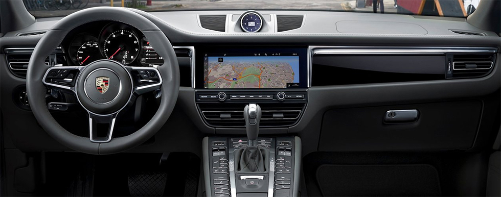 Safety features and interior of the 2018 Porsche Macan - available at our Porsche Center in Tallahassee, FL.