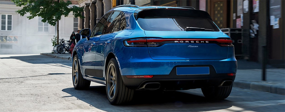 2018 Porsche Macan rear view