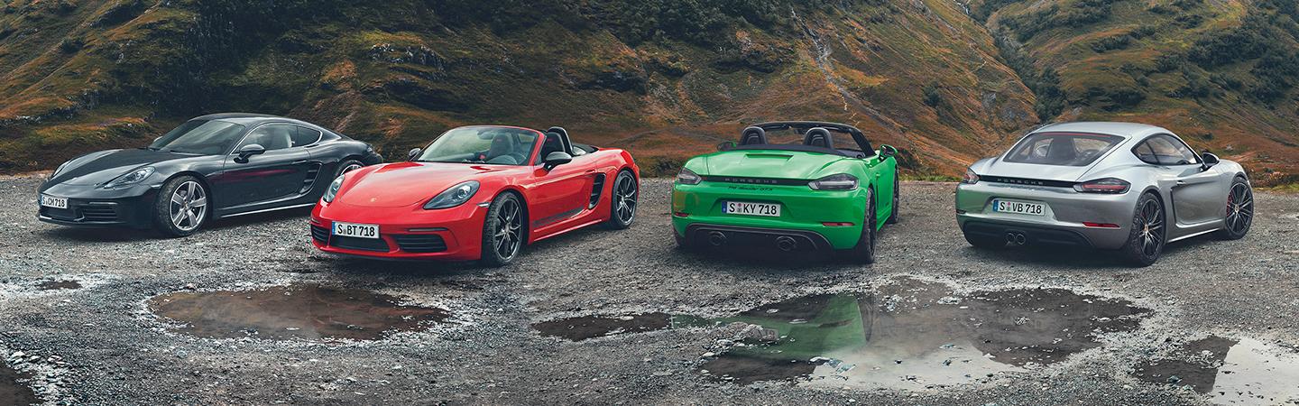 2021 Porsche 718 Cayman model lineup
