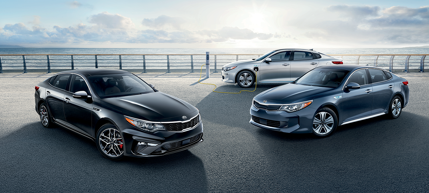 The 2019 Kia Optima is available at our Kia dealership in Milwaukee, WI