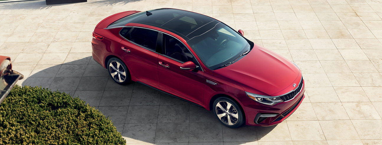 2019 Kia Optima top down
