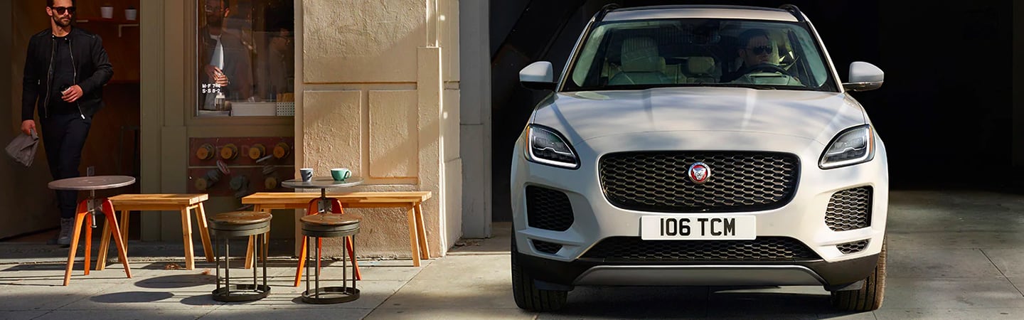 Front view of the 2020 Jaguar E-Pace