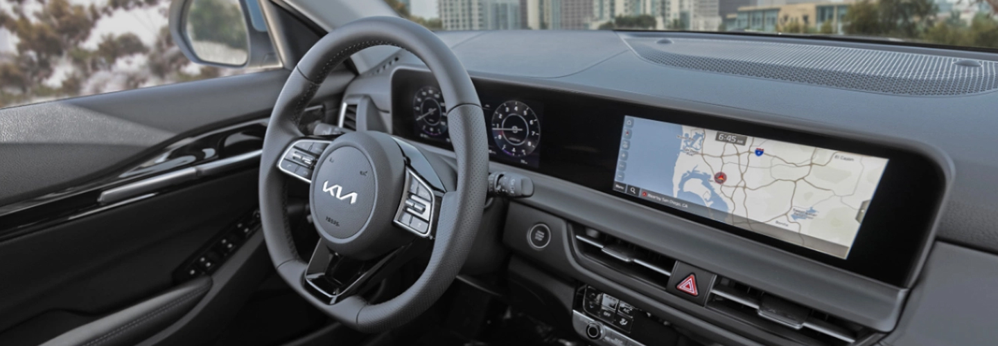 The 2024 Kia Seltos Interior Black