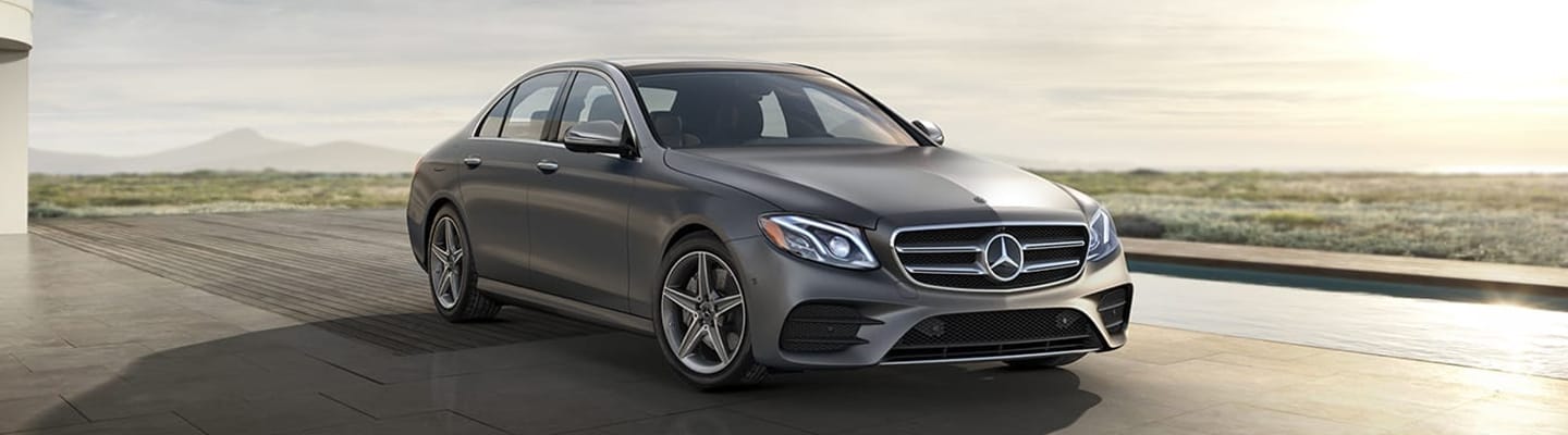 Front passenger-side view of a Mercedes-Benz