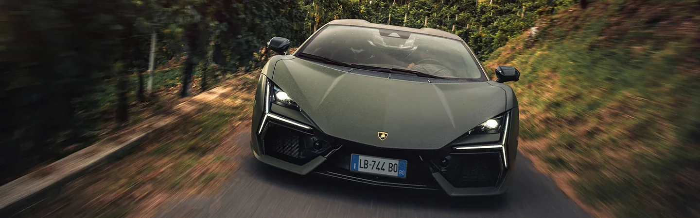 2024 Lamborghini Models front side black