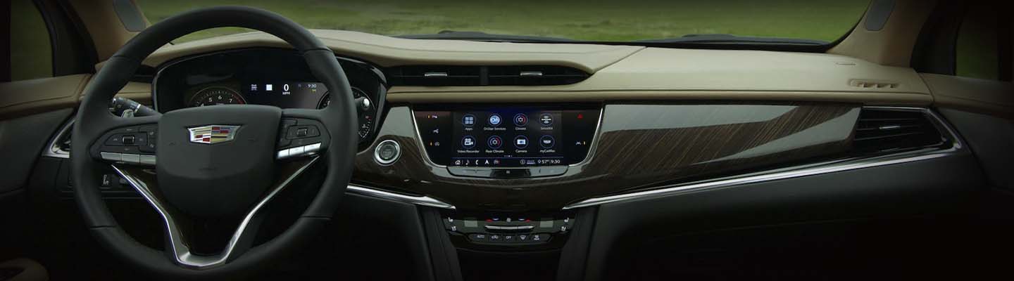 Full interior view of the 2021 CT6