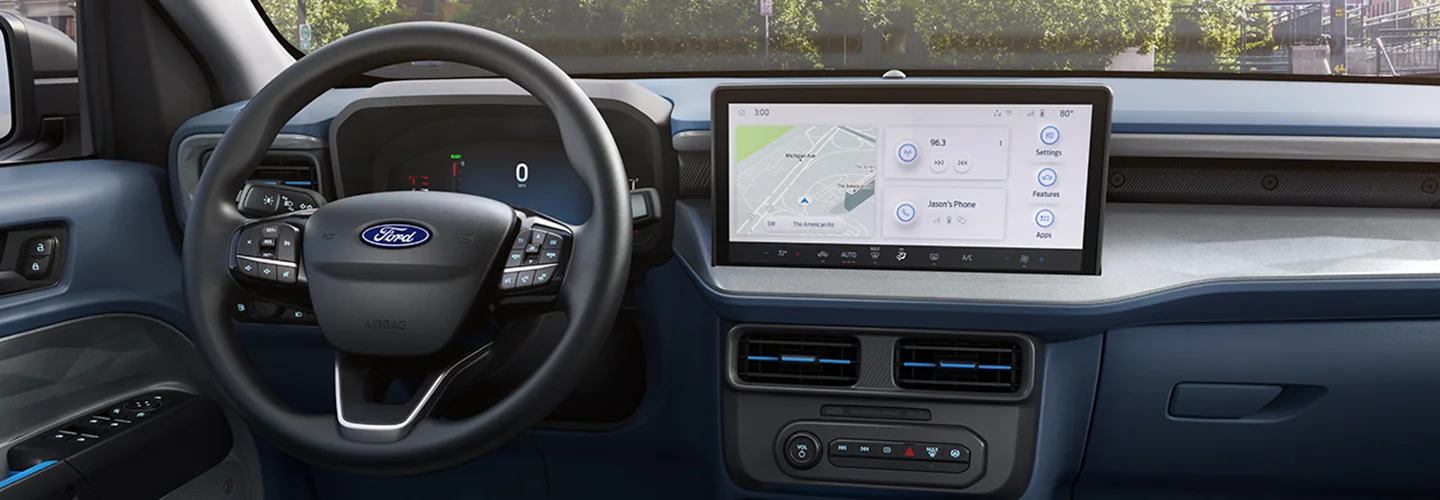 2025 Ford Maverick Lobo<sup>™</sup> interior view