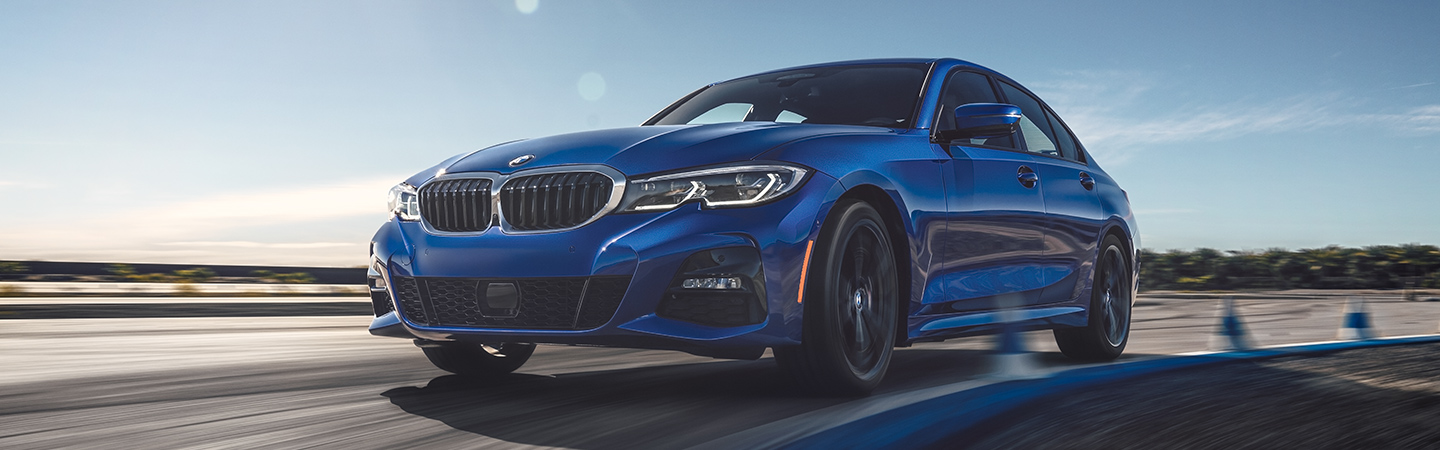 Front view of the 2021 BMW 3 Series