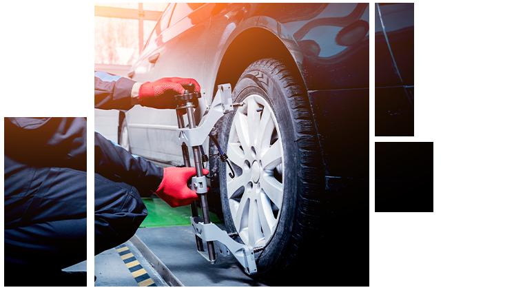 Wheel and Tire Alignment Service at your preferred DELLA Auto Group in Queensbury, NY